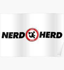 The Nerd Herd: Highest Vector Quality Graphic! - 2017 Edition Poster