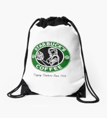 Starbuck's Coffee Drawstring Bag