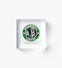Starbuck's Coffee Acrylic Block