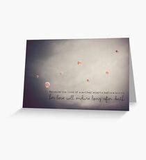 Love of a Mother Greeting Card