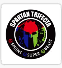 Spartan Trifecta Race Sticker