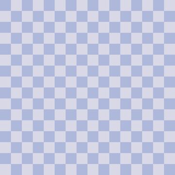 Checkerboard Mini Check Pattern in Double Pale Periwinkle Purple