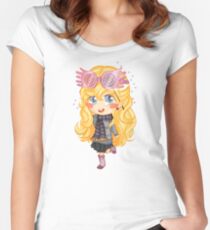 Luna Lovegood Chibi Women's Fitted Scoop T-Shirt