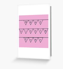 Best Little Ever Banner Greeting Card