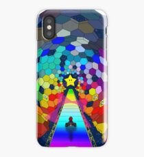The rainbow road iPhone Case