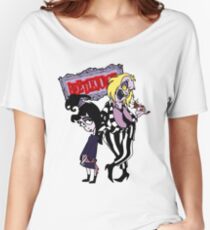 Beetlejuice - Lydia & Beetlejuice Group 01 Women's Relaxed Fit T-Shirt