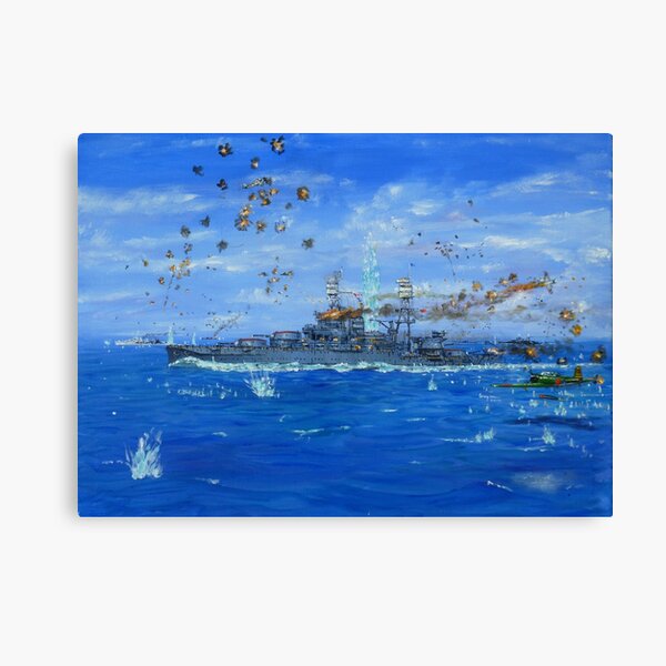 Battle of Hawaii Canvas Print