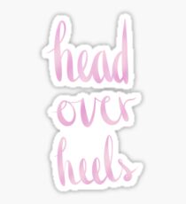 Head Over Heels Sticker