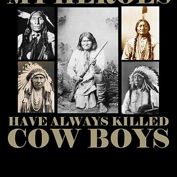 My Heroes Have Always Killed Cowboys Retro Style Graphic Novelty