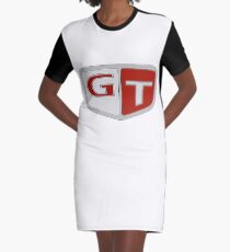 NISSAN スカイライン (NISSAN Skyline) GT Logo T-Shirt Kleid