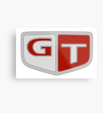 NISSAN スカイライン (NISSAN Skyline) GT Logo Metalldruck