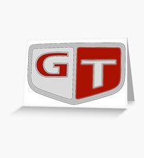 NISSAN スカイライン (NISSAN Skyline) GT Logo Grußkarte