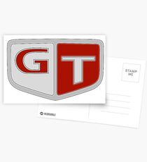 NISSAN N カ ン ン (NISSAN Skyline) GT logo Postcards
