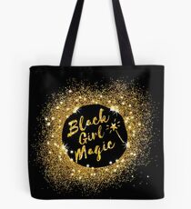 Schwarze Mädchen Magie. Große Geschenkidee Tote Bag