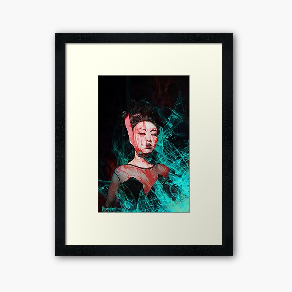 Fifi Rong art work by Paris Seawell Framed Art Print