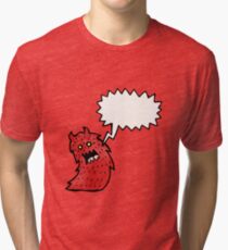 cartoon monster Tri-blend T-Shirt
