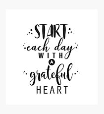 Christian Quote Photographic Print
