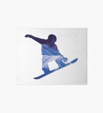 Snowboard Galeriedruck