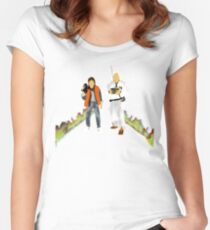 Back to the Future Women's Fitted Scoop T-Shirt