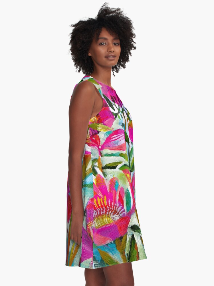 Alternate view of Summer roses A-Line Dress