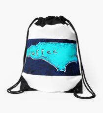 NC Coffee Drawstring Bag