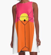 Vestido acampanado Pop Art Martini 2 sin fin
