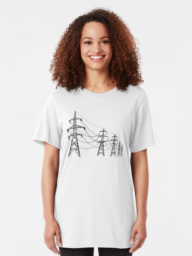 "Pylons" Tshirt by eadingtonanne Redbubble
