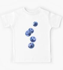 Falling blueberries Kids Tee