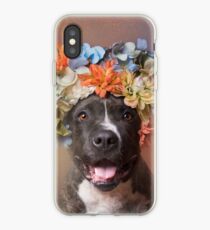 Flower Power, Angel smiling iPhone Case