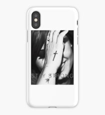 Demi Lovato Stay Strong Halftone iPhone Case