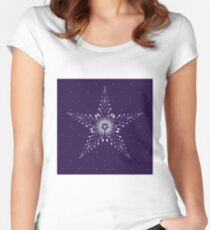 Starry Starry Night Women's Fitted Scoop T-Shirt