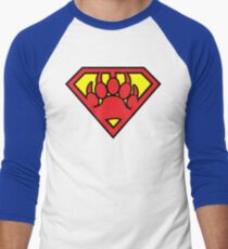 Super Bear Men's Baseball ¾ T-Shirt