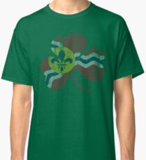 Vintage Flag of St Louis Irish Shamrock Classic T-Shirt