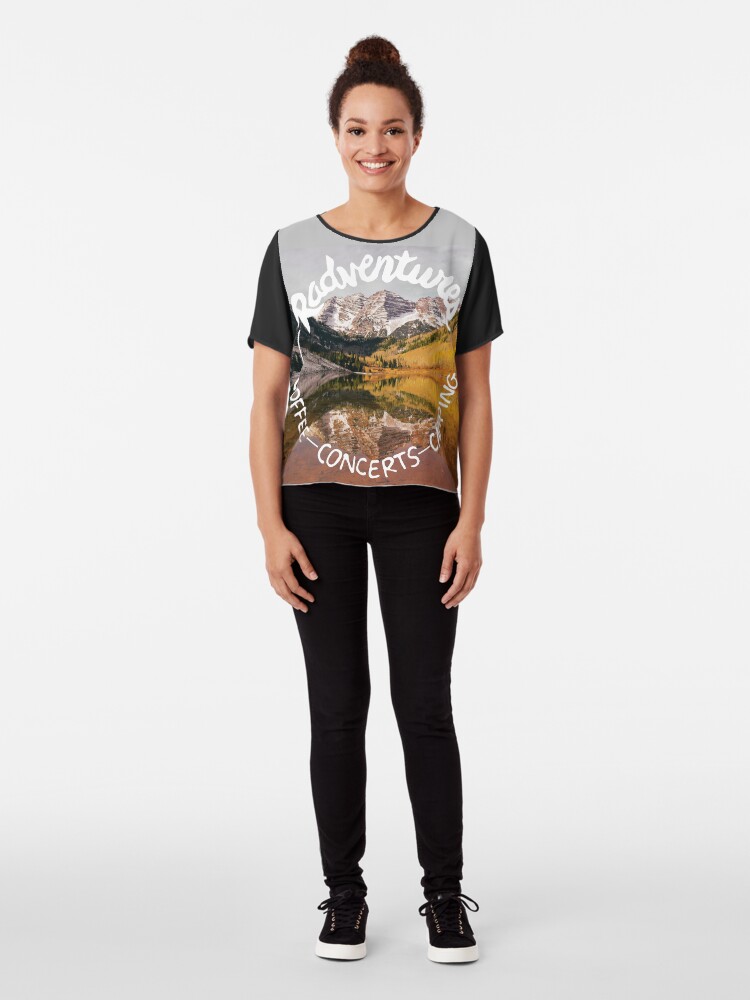 Alternate view of Radventures Chiffon Top