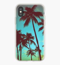 Vintage Tropical Palms iPhone Case