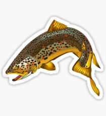 trout Sticker
