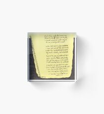 Invictus Acrylic Block
