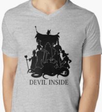 Devil Inside Men's V-Neck T-Shirt