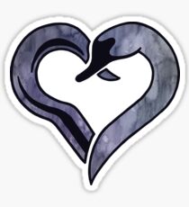 Kapitän Swan - Dark Hook & Schwan Sticker