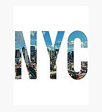 NEW YORK CITY. Photographic Print