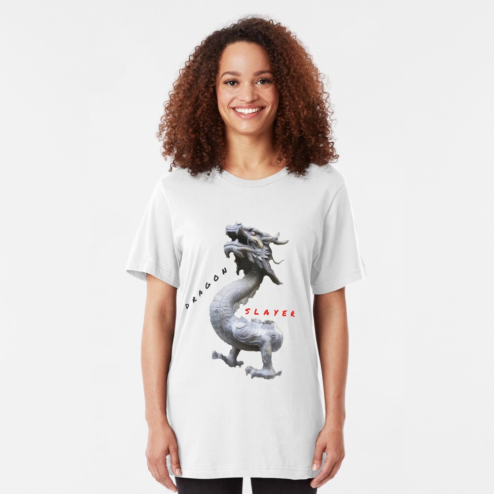 BEAST DRAGON SLAYER Slim Fit T-Shirt