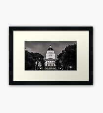 Capital Framed Print