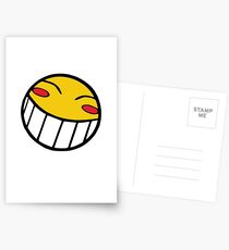 Cowboy Bebop Radical Ed Smiley Face Postcards