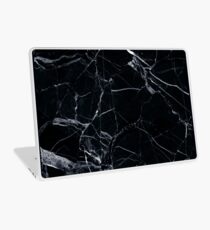 Black Marble Laptop Skin