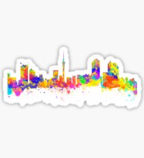 Auckland New Zealand Skyline Sticker