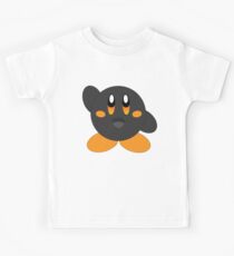Carbon Kirby - Orange Eyes Kinder T-Shirt