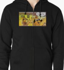 This is fine Zipped Hoodie