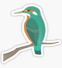 Kingfisher Sticker