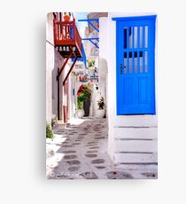 .. dance with Zorba the Greek.... Canvas Print