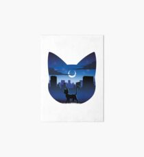 Luna Silhouette Art Board